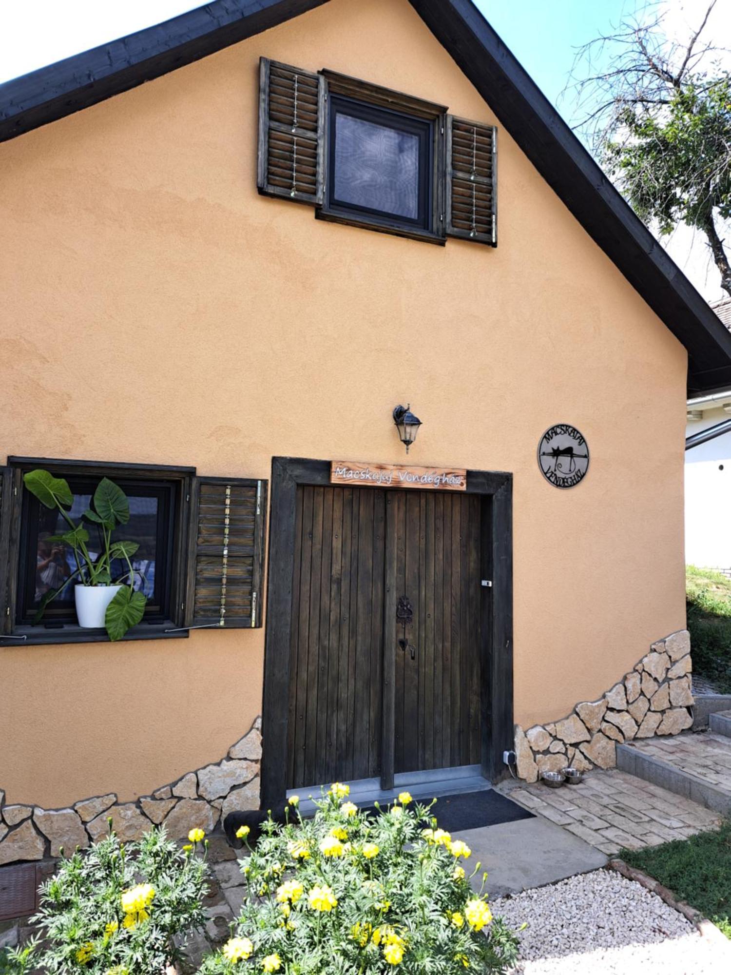 Villa Macskajaj Vendeghaz Mecseknádasd Esterno foto